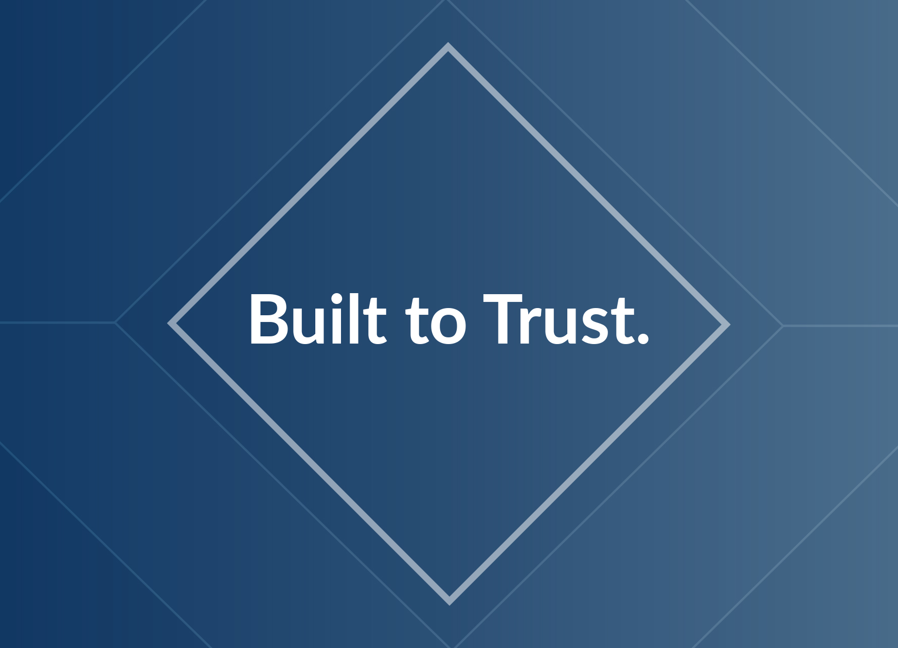 Built to Trust graphic